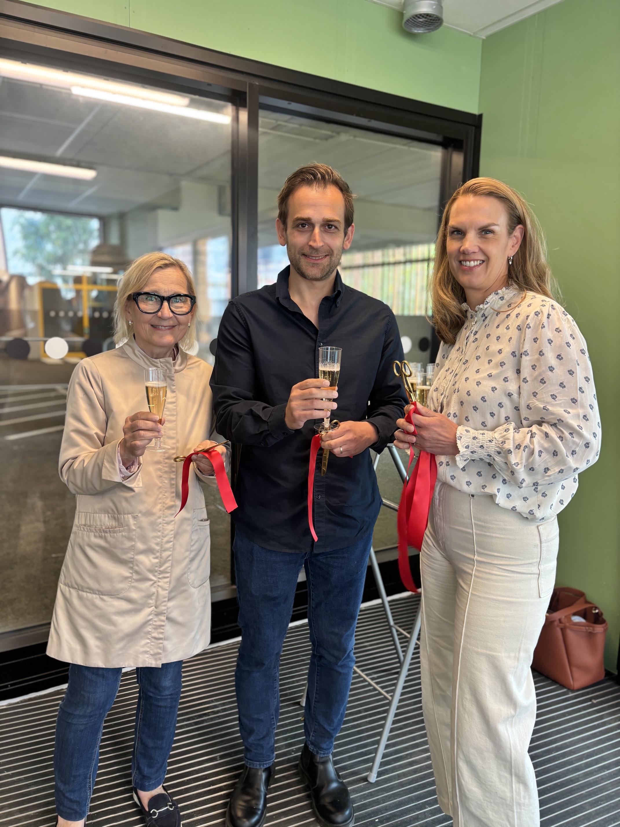Invigning av Mobilitetshuset i Väsjön