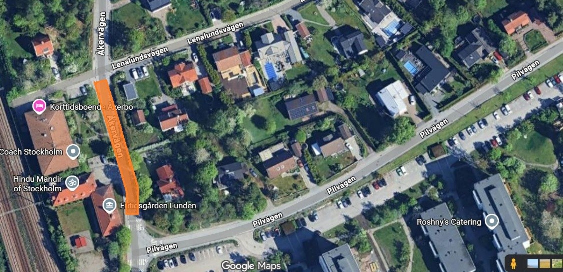 Markarbeten Åkervägen 